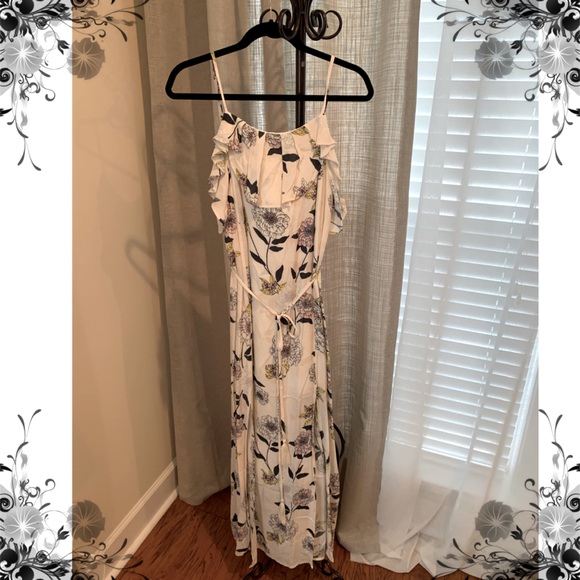 3/$30 NWT Honey Belle dress flowered strap dress med - Picture 5 of 11